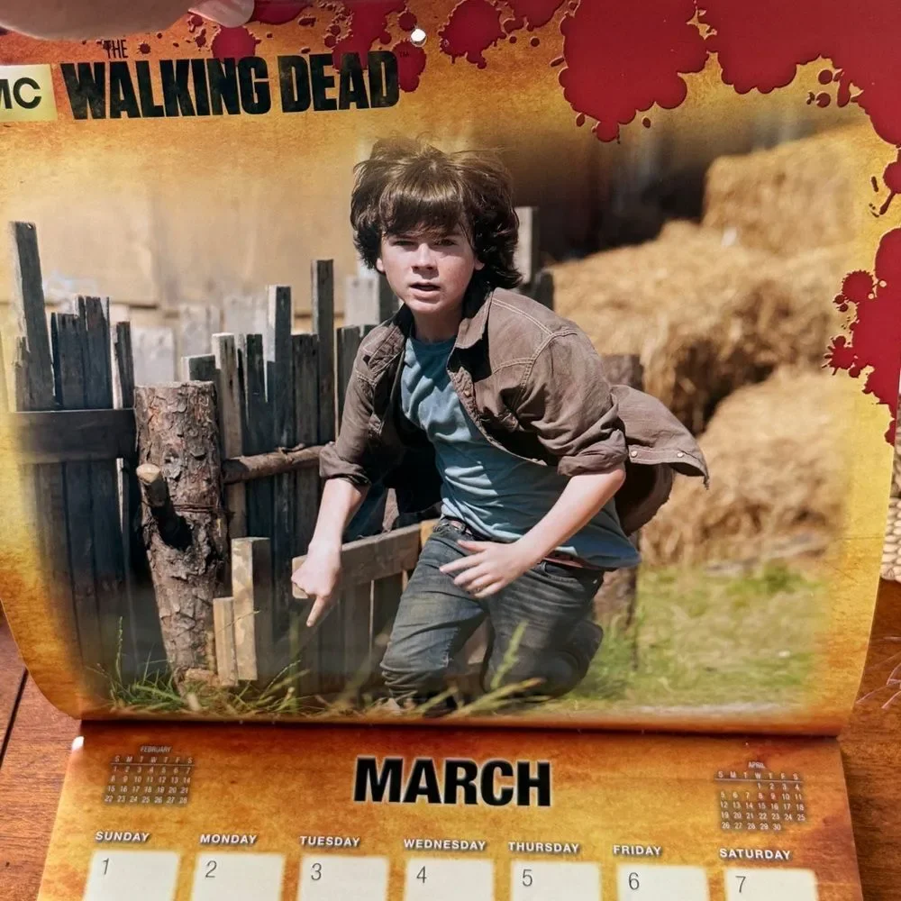 AMC The Walking Dead 2015 16-month Wall Calendar 12” x 12”